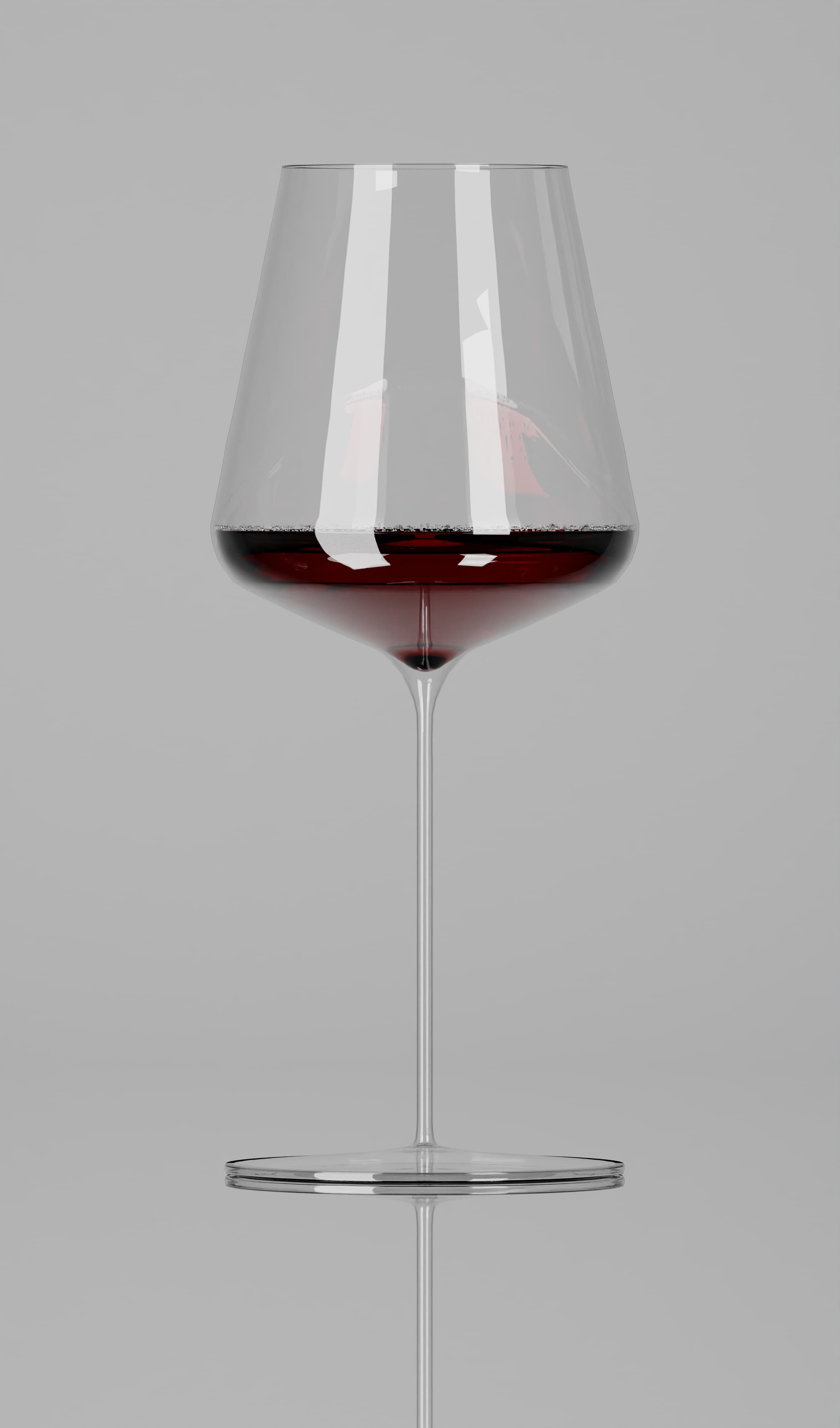 Cardinal Bordeaux glass